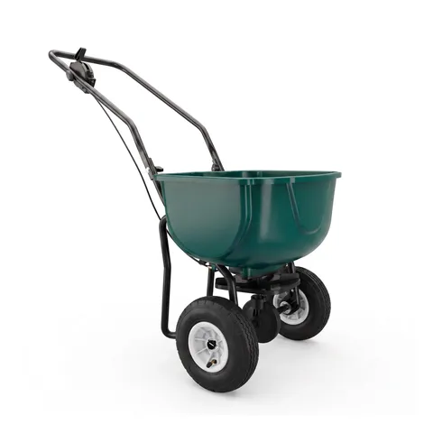 Broadcast spreader, 70 lb