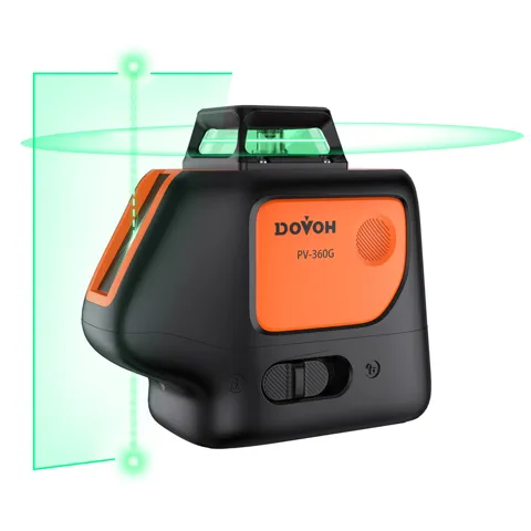 360° laser level with plumb dots