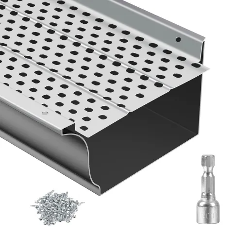 Aluminum gutter guard, 104 ft
