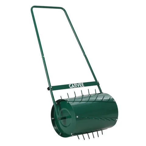 Lawn roller and aerator