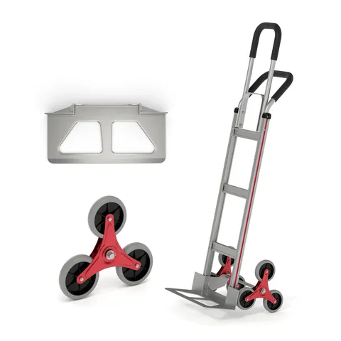 Stair-climbing hand truck, 330 lb