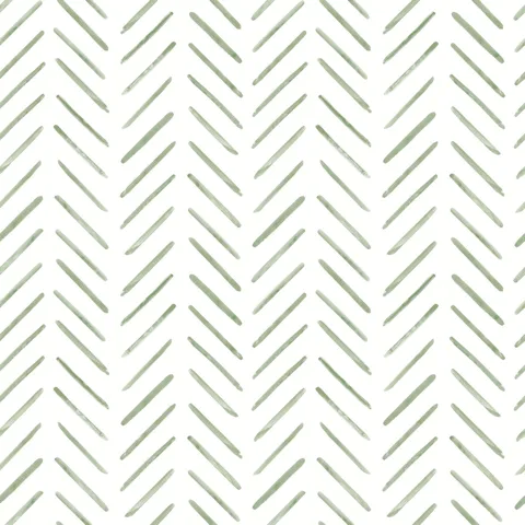 Peel-and-stick herringbone wallpaper